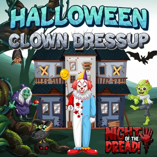  Halloween Clown Dressup