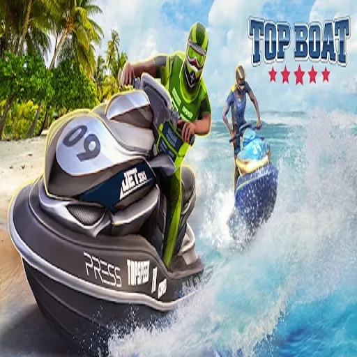 Top Boat Water Jet Sky Simulator Racing 3D