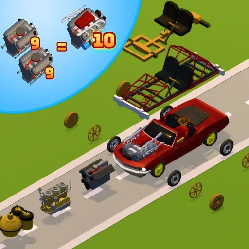 Idle Drive: Merge, Upgrade, Drive