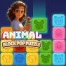 Animal Block Pop Puzzle images