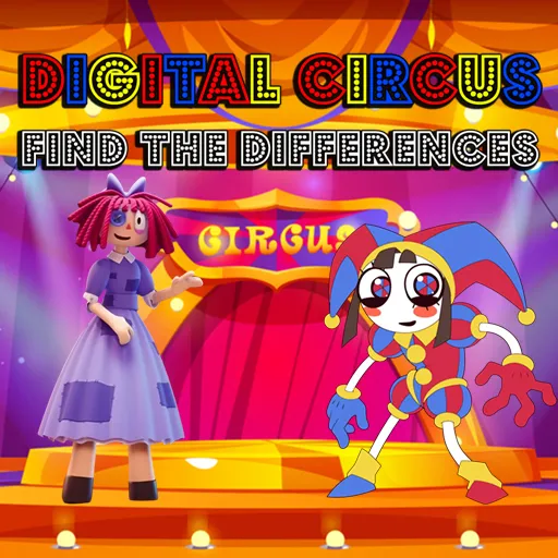 Digital Circus Find The Differences