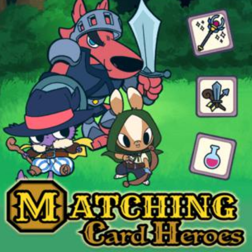 Matching Card Heroes